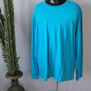 The Territory Ahead Peruvian cotton crew neck long sleeve tee NWT